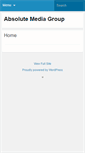 Mobile Screenshot of absolutemediagroup.com